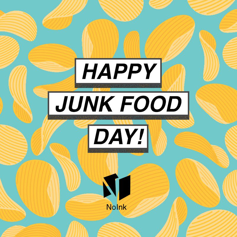noinkofficial's tweet photo. #ChatWithNoInk - What's your favorite junk food? 🤔 https://t.co/zgRuPaI8g3