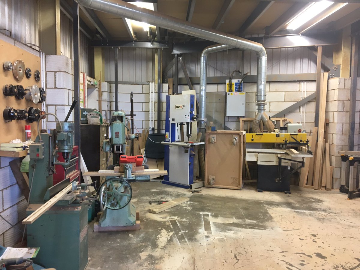 A peak inside our #workshop