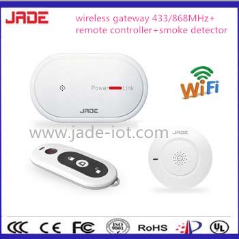 SwatowSu's tweet image. Wireless 433/868MHz gateway +remote controller+ smoke detector