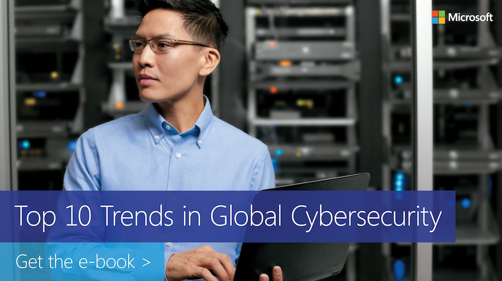 Azure's tweet photo. Get the #MSFT #Security Intelligence Report for the top 10 insights on the latest trends in global #cybersecurity: https://t.co/ZT45q1COPF https://t.co/PM5oibmOIJ