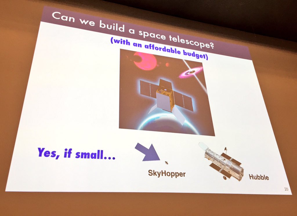 SkyHopperSpace's tweet photo. Cubesats: small but mighty (&amp; cheap!) https://t.co/LXBclSgVET