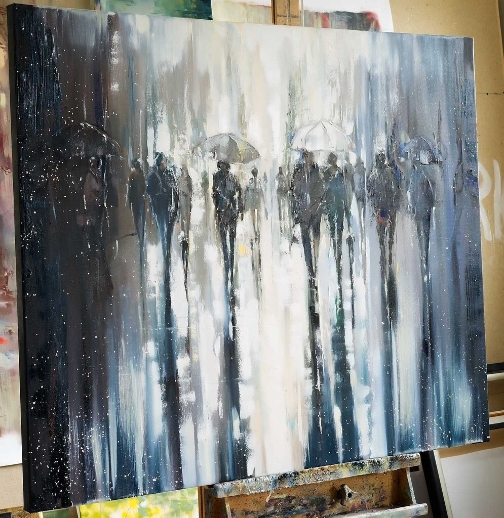 EvaEwaAva's tweet photo. 'Winter Escape'#Oryginal #OilPainting made in #PaletteKnife technique #LargeCanvas #ArtLover #ArtForSale https://t.co/TTZcRhlrix https://t.co/3VBwoWZy3O