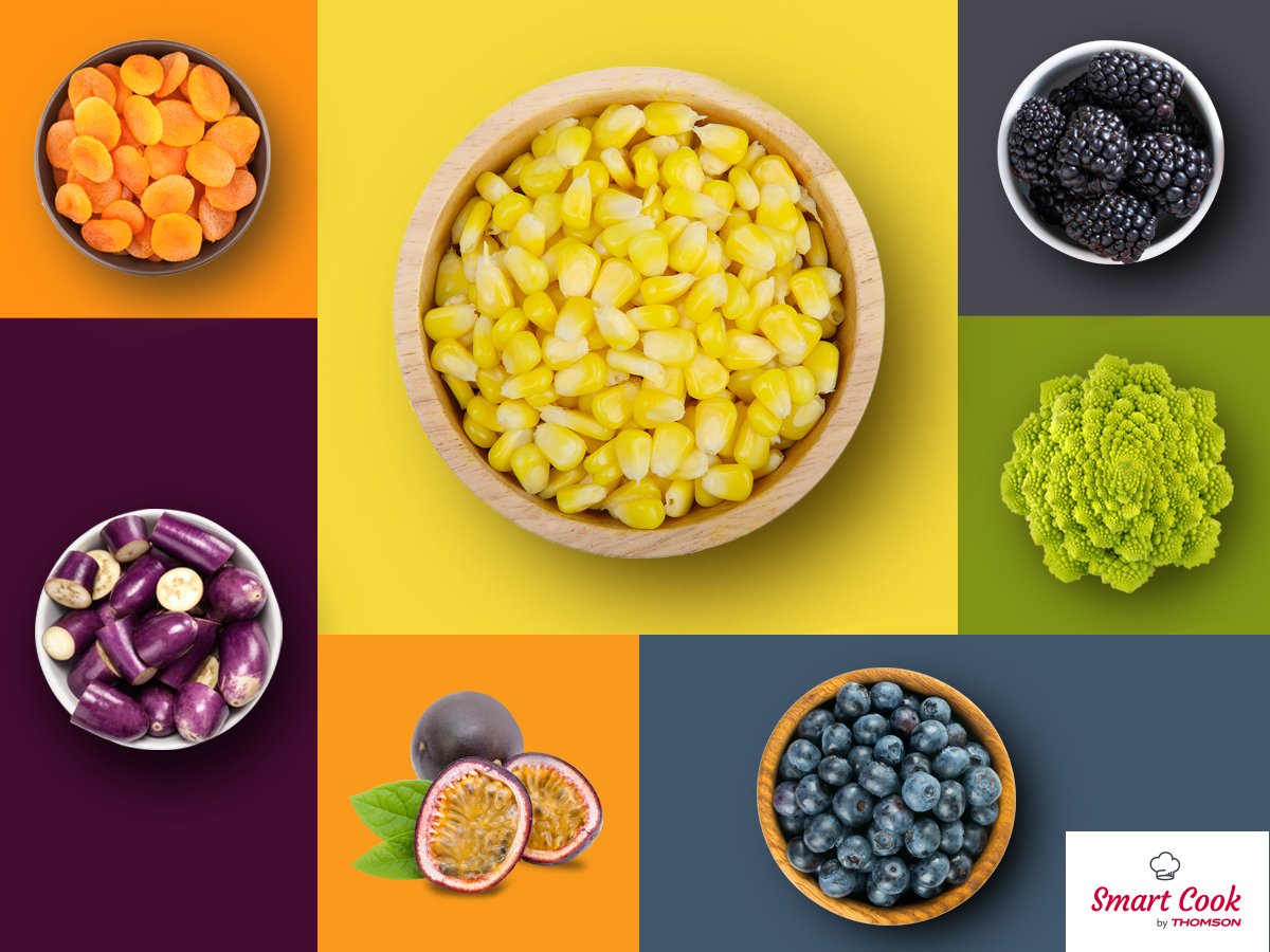 Thomson_FRA's tweet photo. Du choix pour nos #Recettes avec la liste des #légumes et #fruits de #saison !▶️https://t.co/vC951KlAXX #RecettesThomson #Juillet #Aout #été https://t.co/IWbVlIxR6k