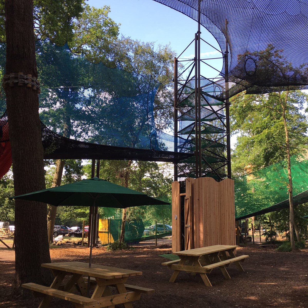 GoApeTribe's tweet photo. Our latest adventure, Nets Kingdom, opens tomorrow, and bookings are now live on our website. Yaaay! More info here https://t.co/mrecLmeAM3 https://t.co/cKbWGbND19