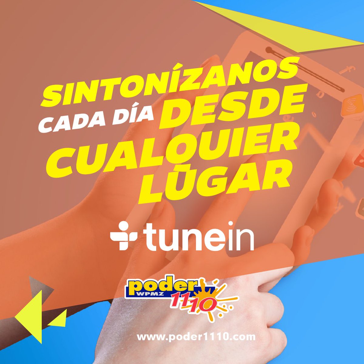 poder102fm's tweet photo. Llegó el fin de semana!

Poder 1110 Escúchanos: https://t.co/JvYlS1uemH

#CantandoLaVidaEsMejor #Alócate #ConLaMusicaPorDentro #Poder1110 https://t.co/GnlMdKX7bi