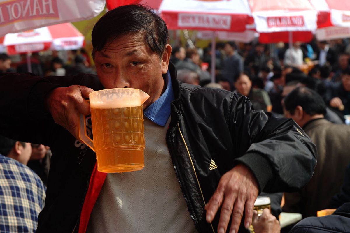 business's tweet image. Vietnam's beer-swilling culture is tapping interest from the world's top brewers bloom.bg/2uFWMcj