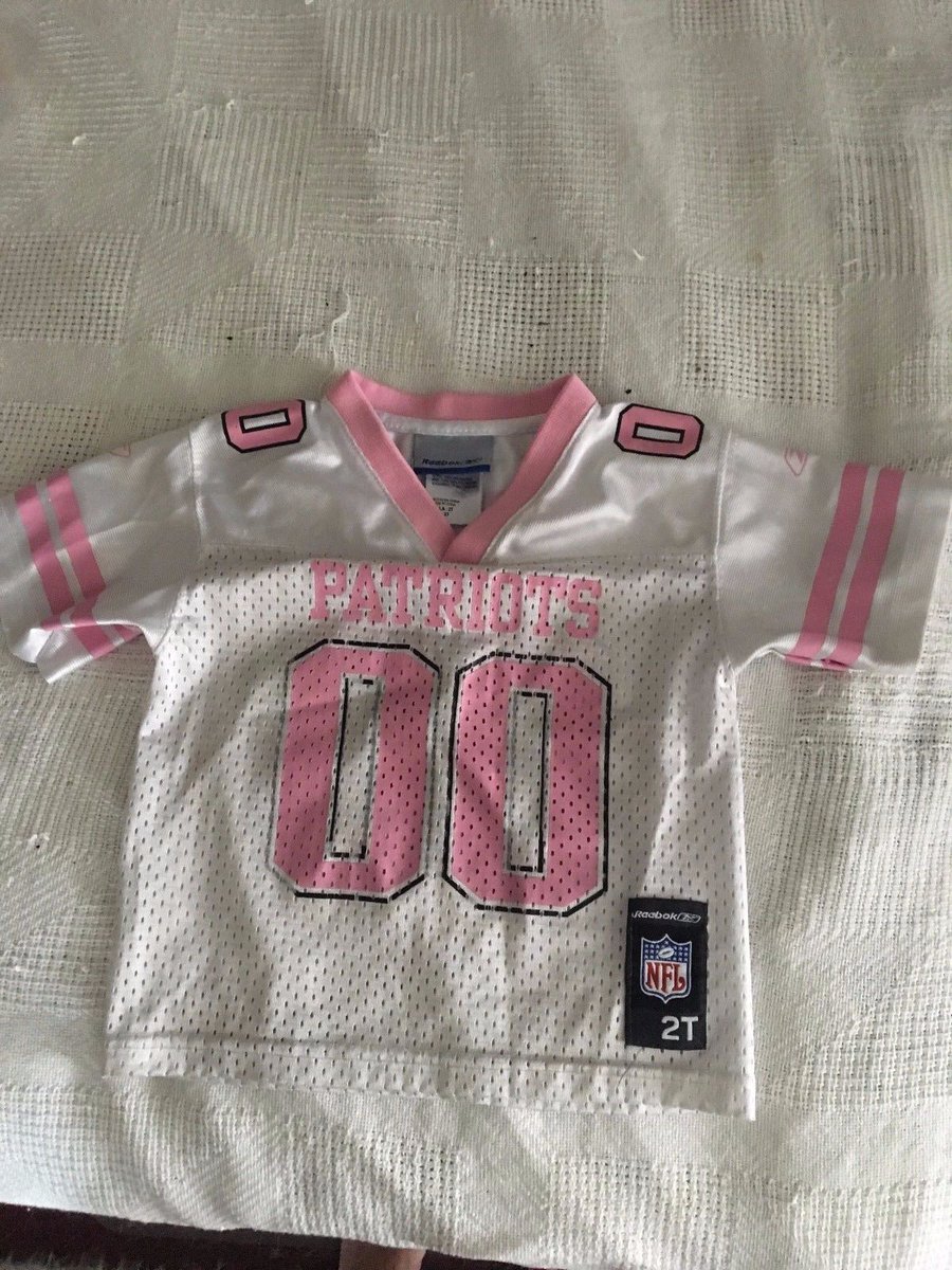 girls pink patriots jersey