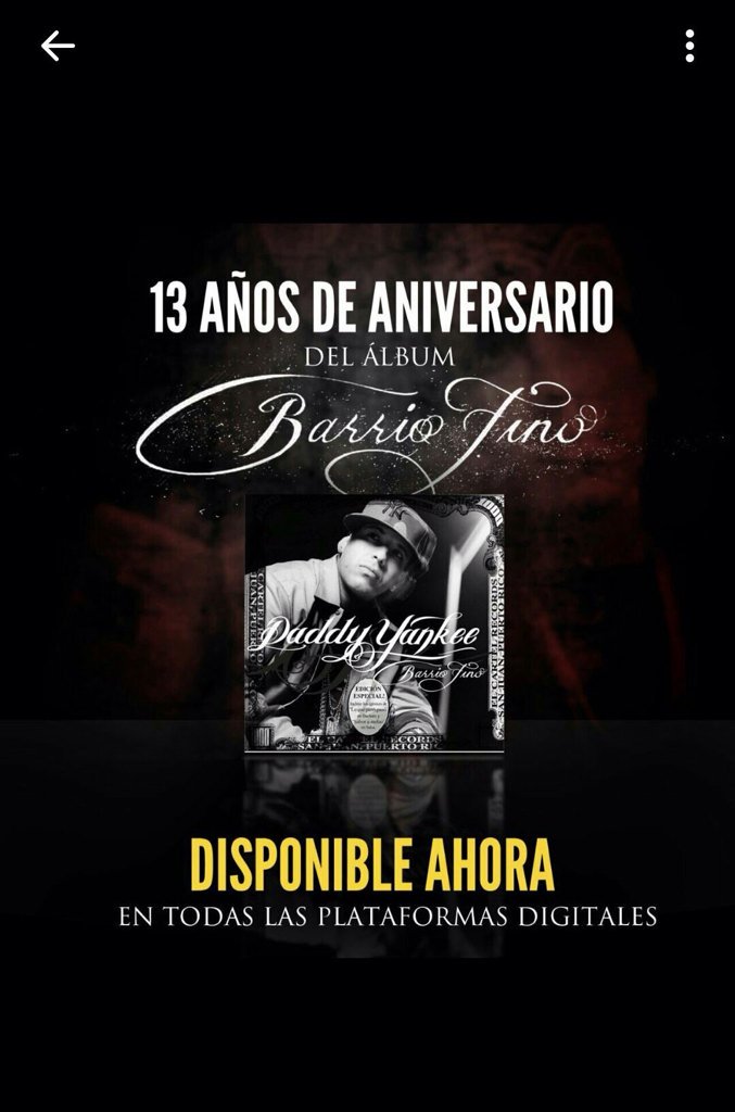_TamyFer's tweet photo. 🎧🎧🎧 Me despierto y veo tremenda sorpresa del boss @daddy_yankee 😊😊😊 #BarrioFino con este album te conoci, grandes recuerdos. Salud y Vida😃😊 https://t.co/jMkmXQ5Tb8