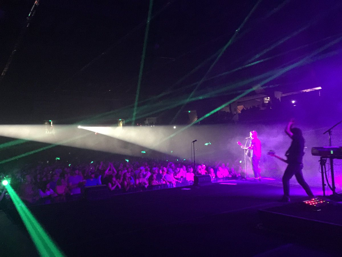 googoodolls's tweet photo. A great summer night in Fargo, ND at @ScheelsArena... https://t.co/1vk4gJqMoq