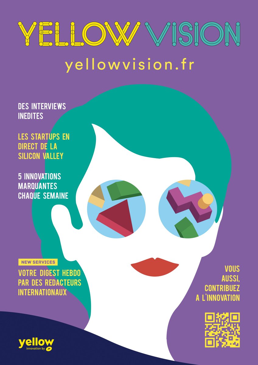 Devenez contributeur pour Yellow Vision ! Rapportez les nouvelles des dernières tendances numériques ! #tech #design
bit.ly/2u0QXFt