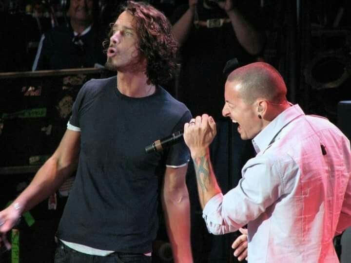 Happy Birthday Chris Cornell, RIP you two   