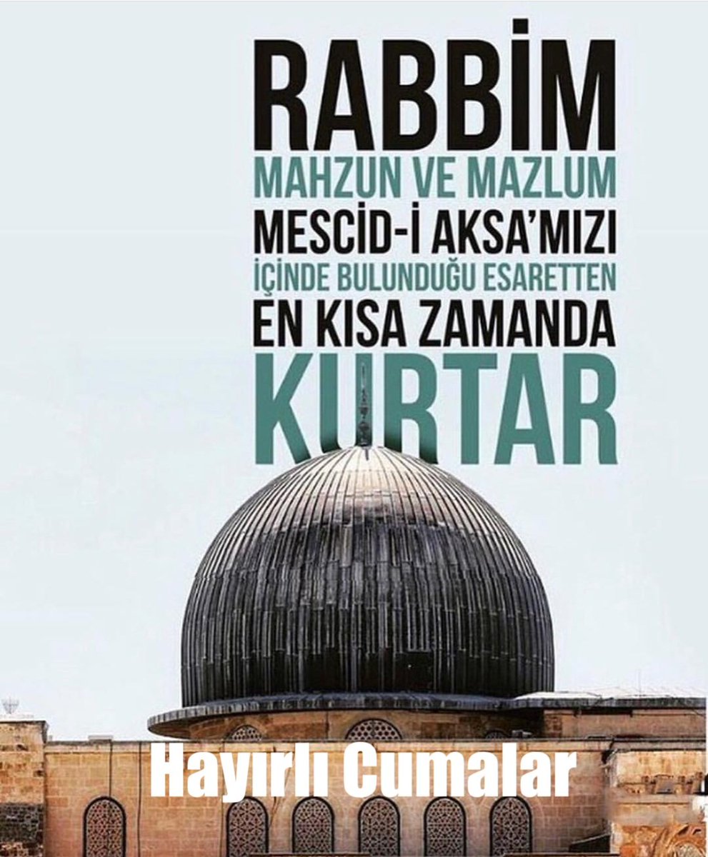 #AlAqsa needs you
#AlAqsaMosque 
#AlAqsaUnderIsraeliTerror 
#AlAqsaUnderTerror 
#hayirlicumalar