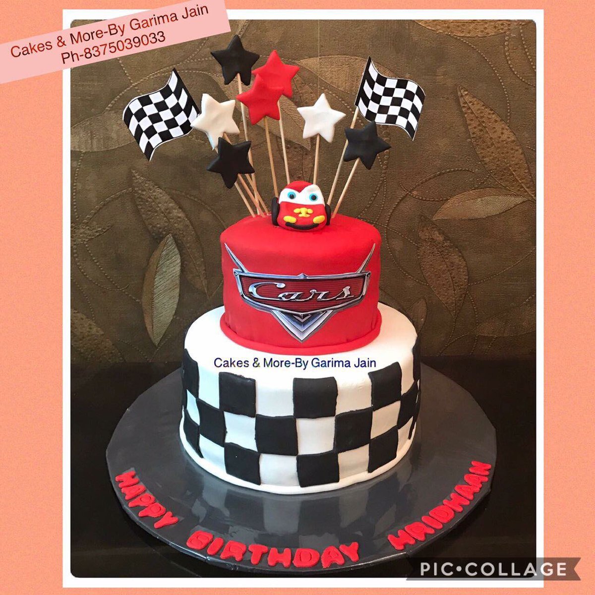 cakesnmorebygj's tweet photo. #McQueenCarCake #McQueenCake #FirstBirthdayCake #CarCake

Cake for McQueen Car theme Party+McQueen Car on d top+Flags+Stars+Hbd Hridhaan 🚗 https://t.co/ESBXvUY9d8