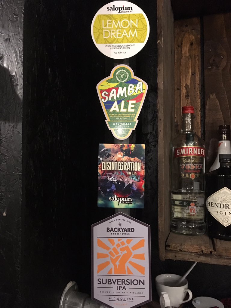 OldDispensary's tweet photo. This weeks Alement remedies.
@backyardbeer @crafted_brewing  @SalopianBrewery @WyeValleyBrew and columbus Mosaic @BurningSoulBrew https://t.co/cM76qyCYBC