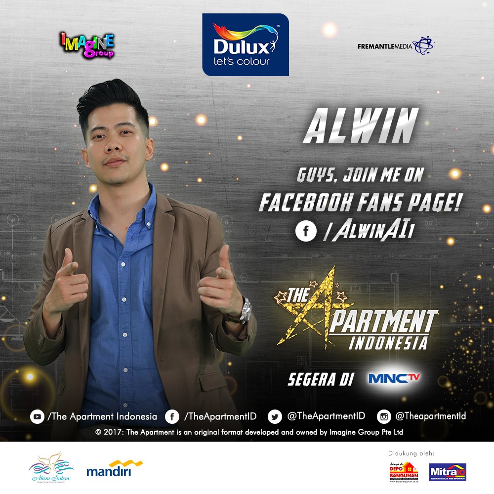 Personil Boy Band XOIX, <a href="/AlwinXOIX/">Alwin</a> merasa memiliki bakat menjadi arsitek. Seperti apa bakatnya dlm #TheApartmentID? <a href="/Official_MNCTV/">MNCTV</a>