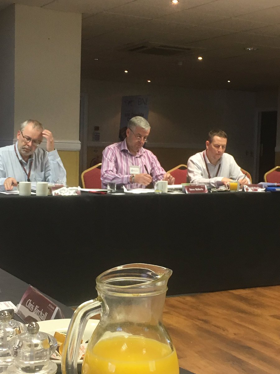 DeesideBni's tweet photo. Slick leadership team running the show. https://t.co/tXof7omiYQ