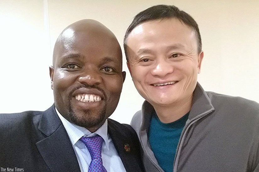 IGIHE's tweet photo. Umuherwe Jack Ma washinze Alibaba Group yageze mu #Rwanda #RwOT

 https://t.co/PFbuXpmmO6 https://t.co/T7PrP6GiEh