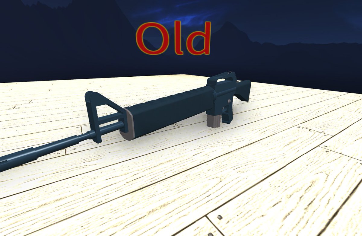 Doc On Twitter Remade The Hand Guard For The M16 It - m16 roblox
