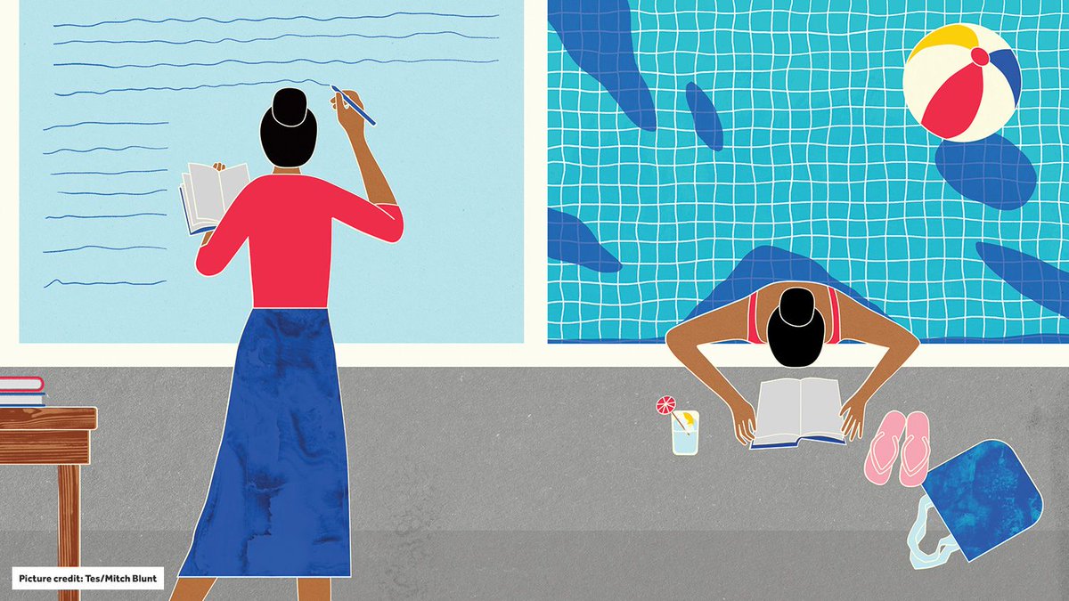 "Teachers &amp; school leaders - you've earned your right to a guilt-free holiday. Enjoy": 
my end-of-term <a href="/tes/">Tes magazine</a> article: buff.ly/2ugeRes