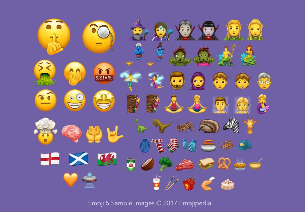 RuchePollen's tweet photo. [#CM] Elfe, bretzel et tête qui explose : aperçu des nouveaux #emojis https://t.co/8lQUK5WOF0 via @Numerama https://t.co/NXafFwbrHz