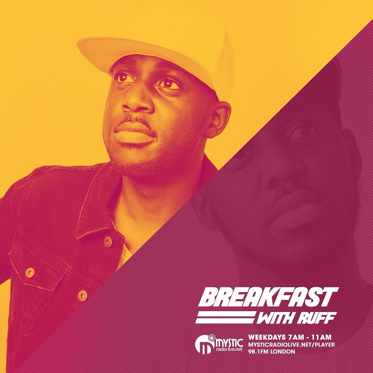 djrnt's tweet photo. Big tunes on the Airwaves!! > @djrnt
Live On Air!!
7am till 11am
@mysticradiolive
98.1fm London 
https://t.co/4SGZZvoMgf
#BreakfastwithRuff https://t.co/cv59VLwHnx