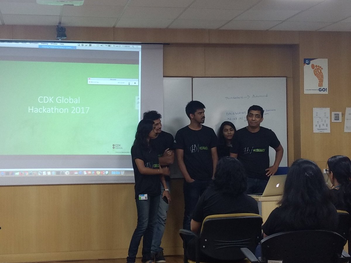 s4samir's tweet photo. #CDKHack #CDKHackDemo #DemoTime https://t.co/szsg7friRH