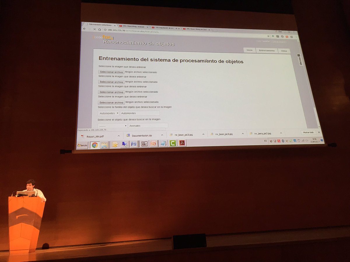 DeepLearn2017's tweet photo. #Deeplearning industrial session: @Ibermatica_RRHH @ibermaticagrupo @ibermaticaNAV #DeepLearn2017 #objectmining https://t.co/RUX9fg0P0m