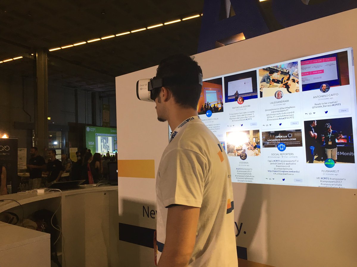 Visa_IT's tweet photo. #CPIT1: vieni a provare le soluzioni Visa per #IoT, #smarthome e #pagamentidigitali al nostro stand! #VisaCP https://t.co/LDtmciCZay https://t.co/NkO8PiRBKH