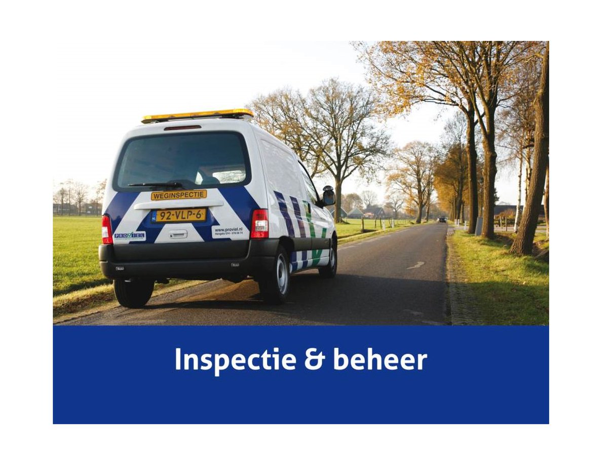 @proviel is gestart met de globale visuele weginspectie en klein onderhoudsinspectie voor de gemeente Winterswijk. Totaal 568 km te gaan.