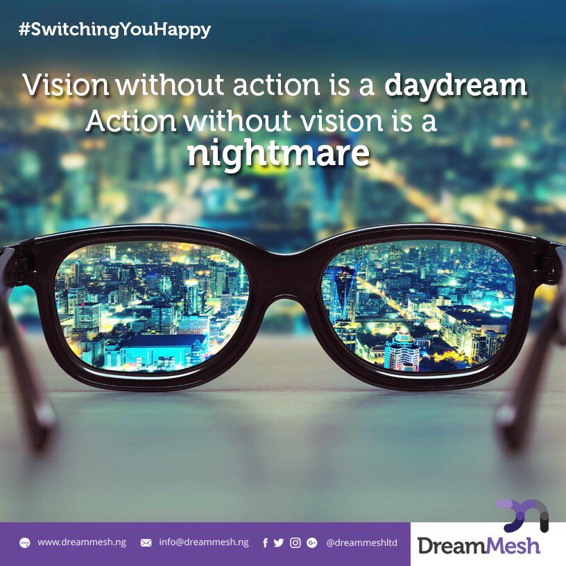 dreammeshltd's tweet photo. What are you doing with your vision? Start acting today! Visit https://t.co/RM7jap13xa #Dream #BeginDreams #DreamMesh https://t.co/qM1PXvArZt