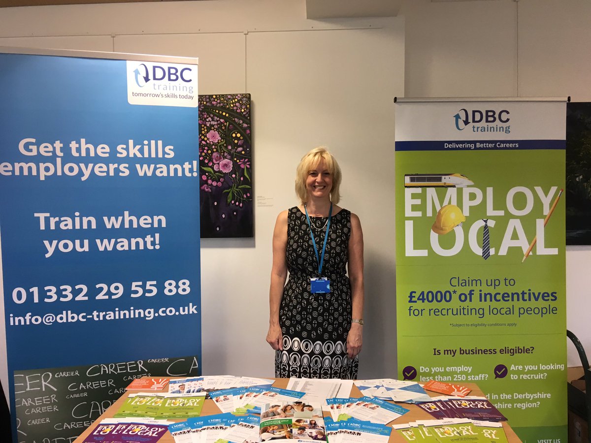 Derbybusco's tweet photo. We're here at the @learndirect #SkillsLocal event in @DerbyUniEnt ready to talk to businesses about #skill #EmployLocal and #apprenticeships https://t.co/AJQY4K5WnS