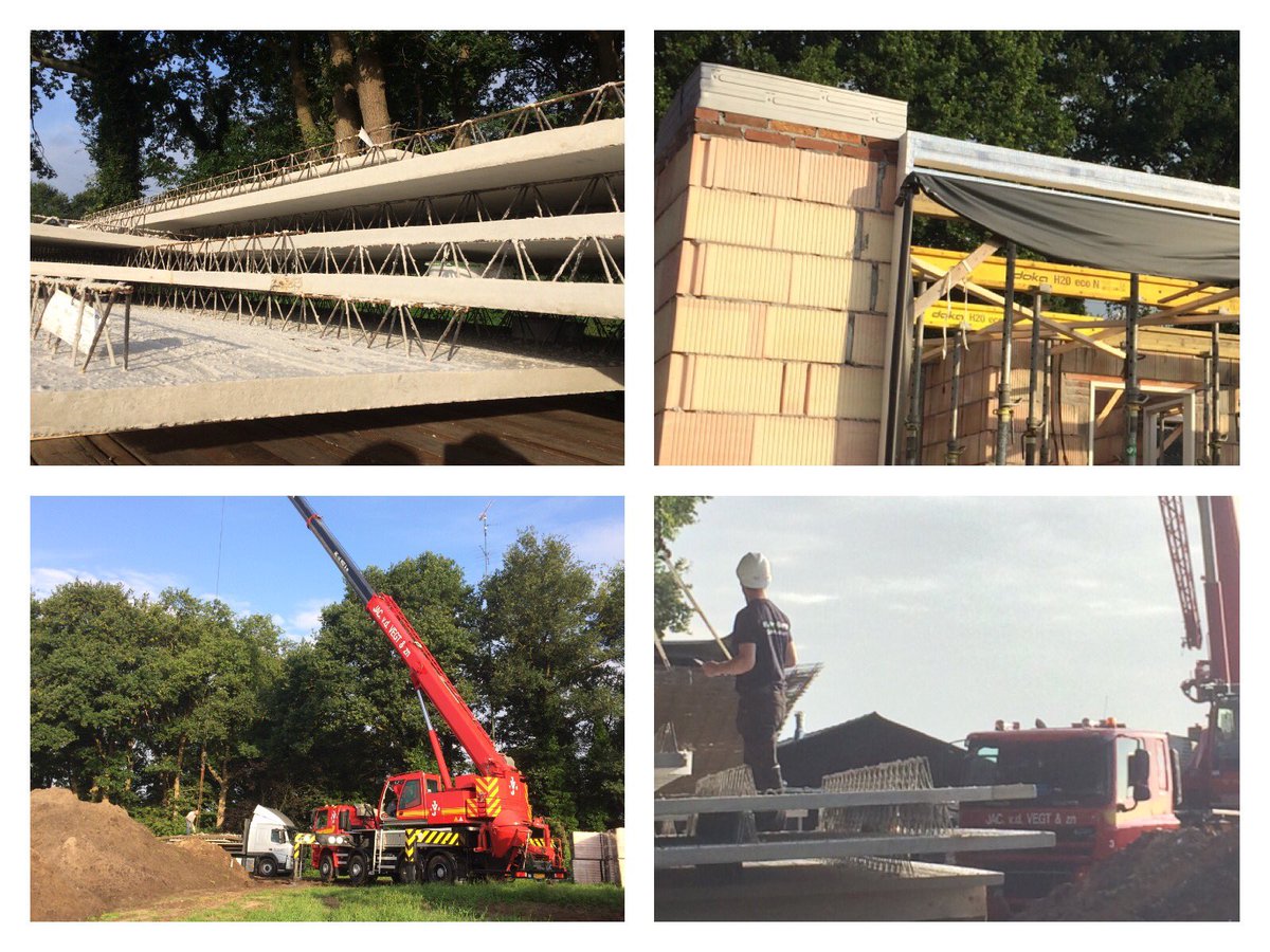 RKB_Raalte's tweet photo. Vanochtend bij het ochtendgloren 3 bouwen bezocht waar @RKB_Prefab weer uitstekend werk voor heeft verricht, nu is het aan de aannemers! https://t.co/FSeST4u7e6