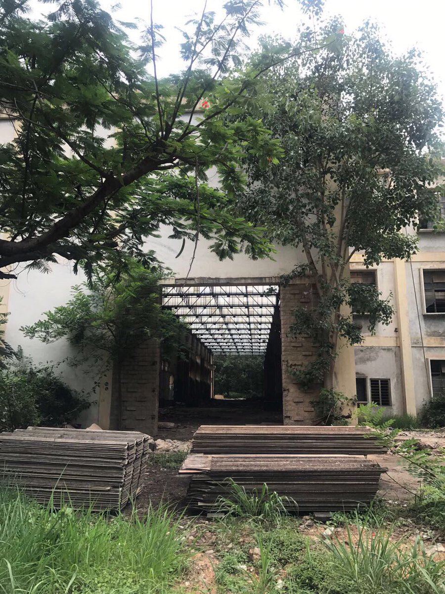 ravichandar's tweet photo. Adaptive reuse of buildings at #NGEF would have given #Blr biennale scale spaces. Being demolished 😐#shrinkingpublicspaces #needvision https://t.co/O7RRgTlIAV
