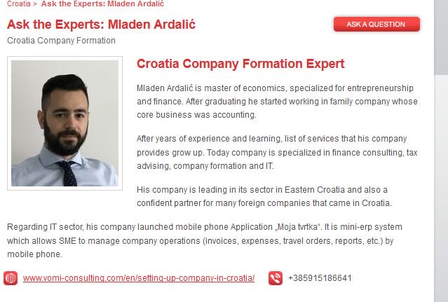 Meet our new #Croatia business expert! 
<a href="/Vomi_Consulting/">Vomi Consulting</a>  startupoverseas.co.uk/croatia/expert…