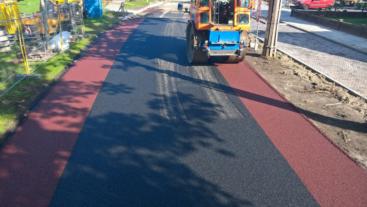 #heerenveen aan de Fok deklaag draaien