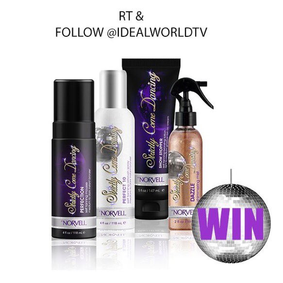 valentine6769's tweet photo. @IdealWorldTV @IdealWorldTV RT FOLLOW for your chance to win our Strictly Come Dancing Tan Bundle #StrictlyComeDancing #10FromLen https://t.co/JTH4xTXtCH https://t.co/wtbfTv4Mvm