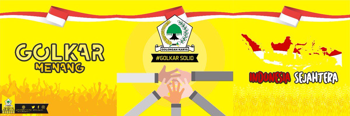 DPDGolkarDKI's tweet photo. GOLKAR SOLID
GOLKAR MENANG
INDONESIA SEJAHTERA https://t.co/Nc2a0XSN9s