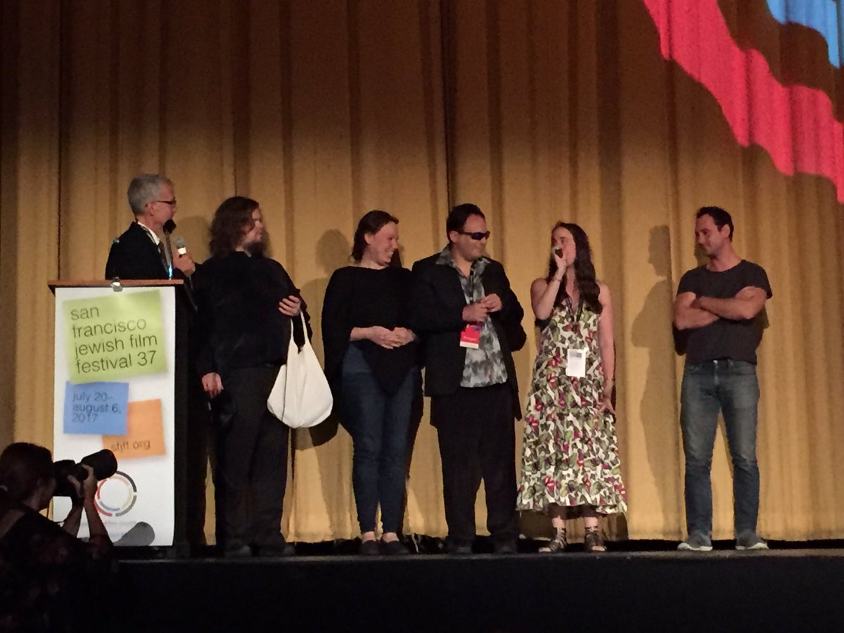 LFCloudcroft's tweet photo. Terrific opening night @ #SFJFF37 with "Keep The Change". Wonderful film &amp; amazing Q&amp;A with director &amp; actors. Fantastic start for festival. https://t.co/11xPI2yfTY