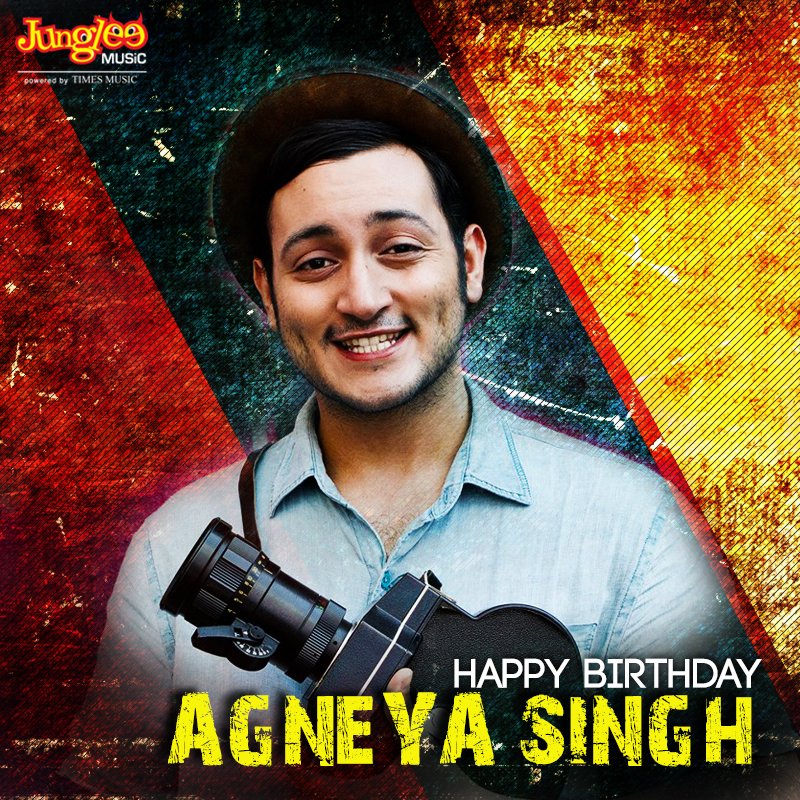 TimesMusicHub's tweet photo. Wishing happiness and #MCream to our director boy @agneyasingh from team #JungleeMusic! #HappyBirthdayAgenyaSingh https://t.co/0SvPh1Q871