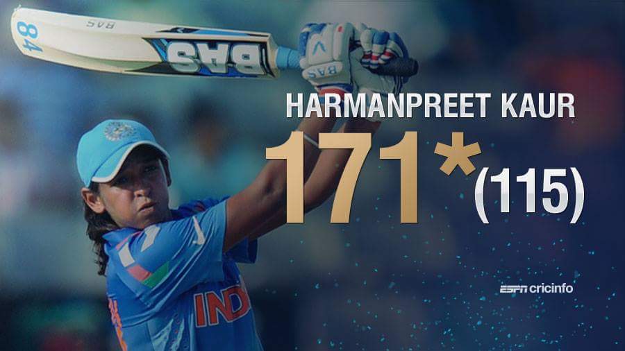 AsadJan80's tweet photo. This so some brilliant #KaurStrength #Wow
0-50 off 64 balls
51-100 off 26 balls
101-150 off 17 balls
#WWC17 https://t.co/L6AbIzxXuH