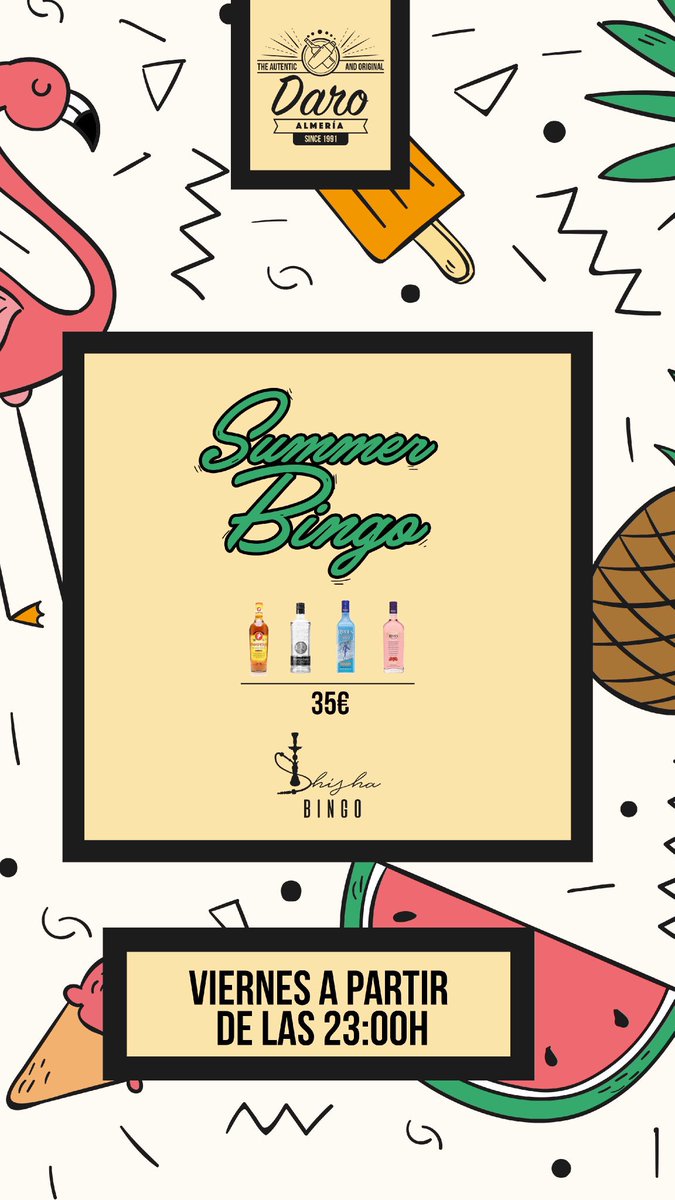 Hoy día de bingo!!!