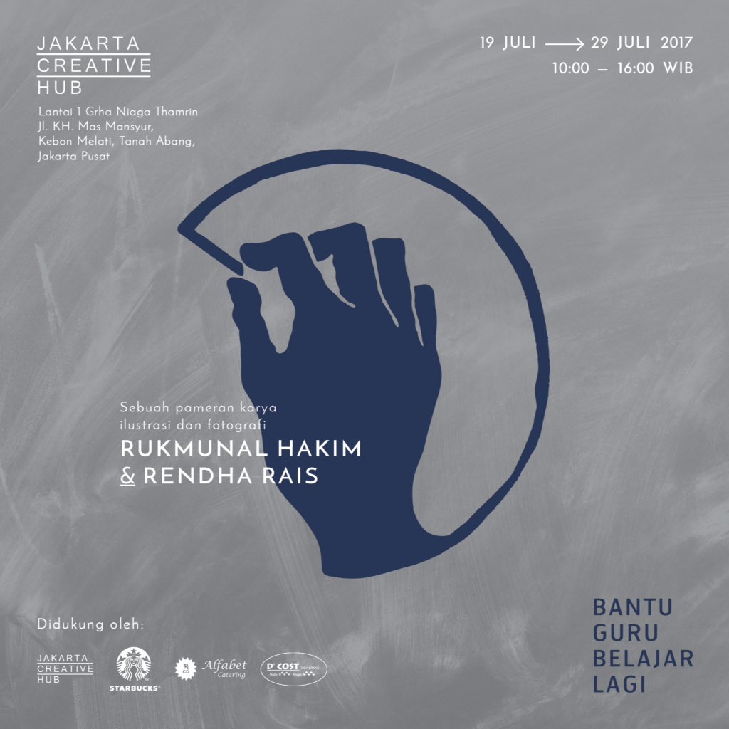 HARI INI !! (19-29/7) Pameran Karya Ilustrasi dan Fotografi <a href="/r_hakim/">🇵🇰</a> &amp; <a href="/Rendharais/">Rendha Rais</a> Lt 1 Graha Niaga Thamrin.
