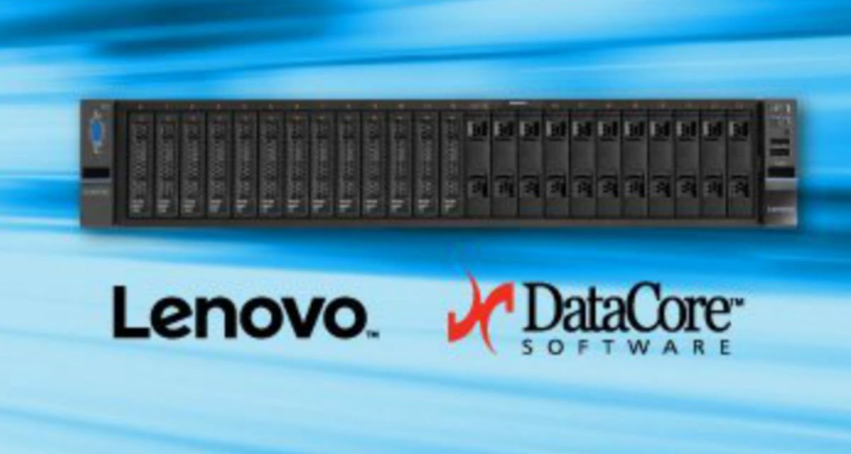 DataCore's tweet photo. Lenovo Storage #DX8200D Product Guide #PoweredByDataCore affordable, highly efficient & durable storage platform https://t.co/di76IYdc5Z https://t.co/BvAZF4NOEh