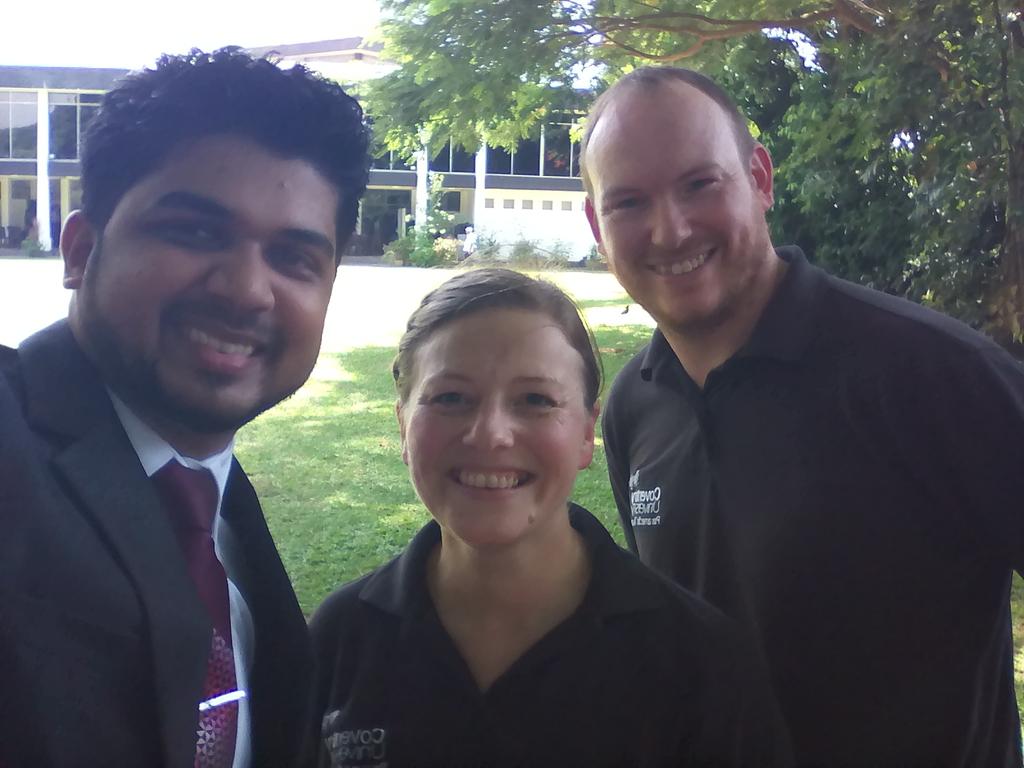 Nadun_AR's tweet photo. @CUparamedic Welcome to Sri Lanka. Mike and Miriam, you did a great session on pre hospital care following a RTA. https://t.co/i1RYBuG52b