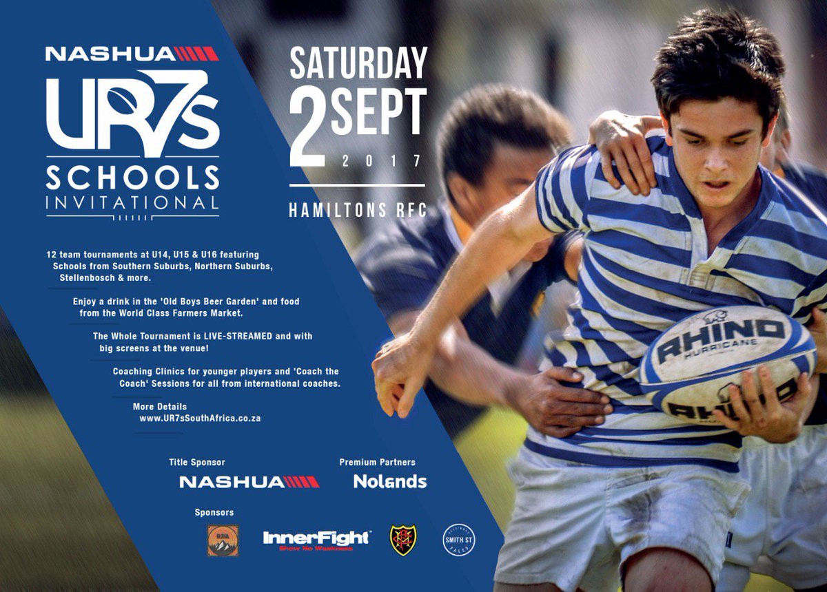 UR7s's tweet photo. UR7s South Africa launch 'game-changing' schoolboy 7s tournament in Cape Town alongside title partner @NashuaLTD - https://t.co/DH70yXK76Y https://t.co/m3bN9HvCIZ