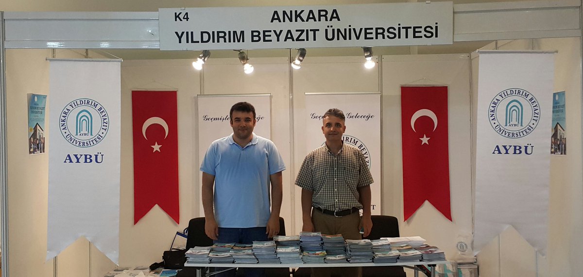 ybuankara's tweet photo. İstanbul Kongre Merkezinde 3 gün sürecek @educaturkfuar düzenlediği #tercih2017 fuarında Üniversitemizin tanıtımı gerçekleştiriliyor. https://t.co/vlAHgjcHP3