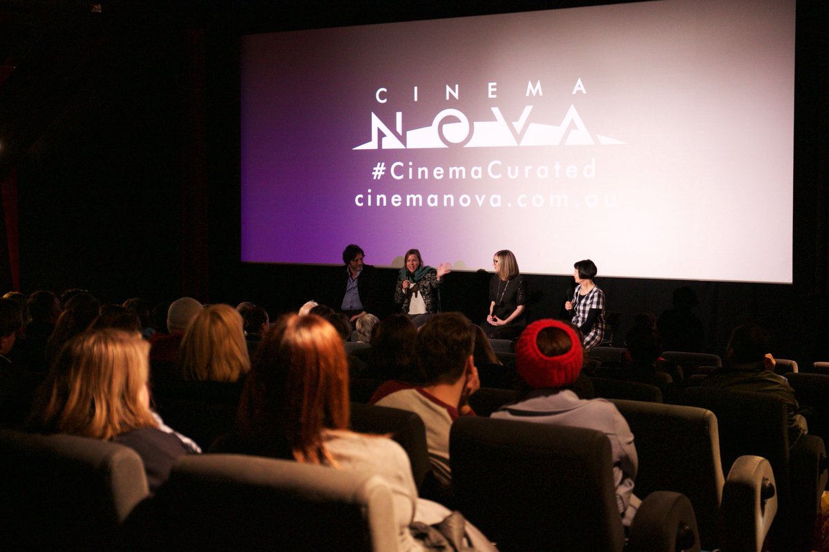 Ruthborgobello's tweet photo. Italy comes to Melbourne! Great launch last night of The Space Between at @cinemanova with a Q&amp;A hosted by @philippics! https://t.co/CAoQrqSfiZ