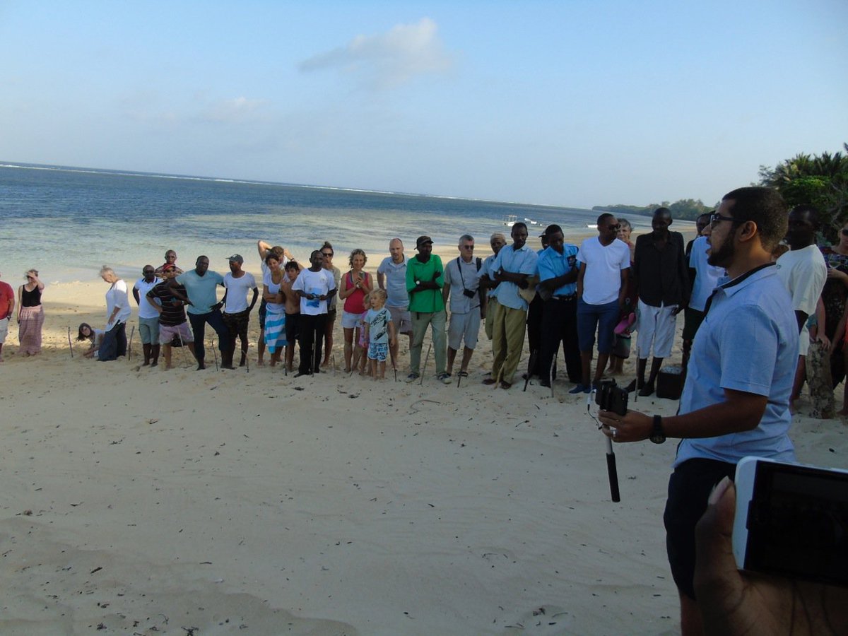 1. What a special time at Vipingo Ridge Beach Bar last evening: Kuruwitu  Marine Conservancy employed Joseph Chamanga a turtle expert.