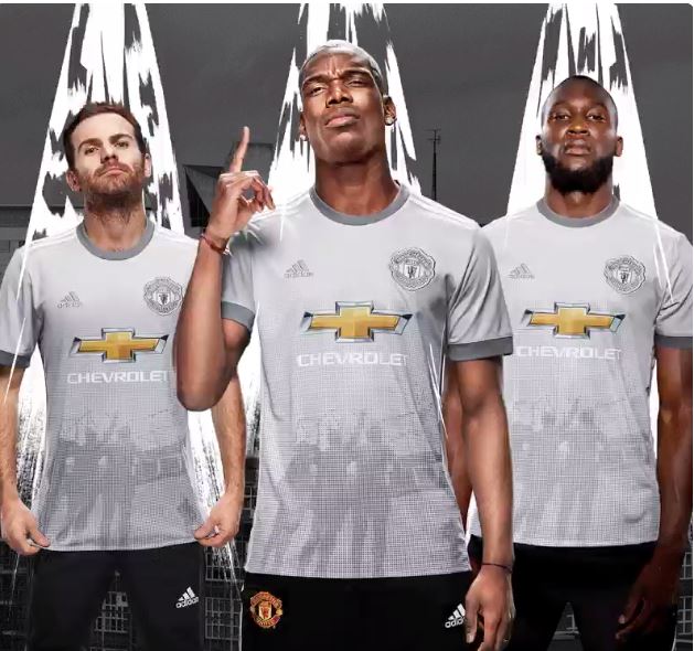 footmercato's tweet image. Le nouveau maillot third de Manchester United 2017-18
