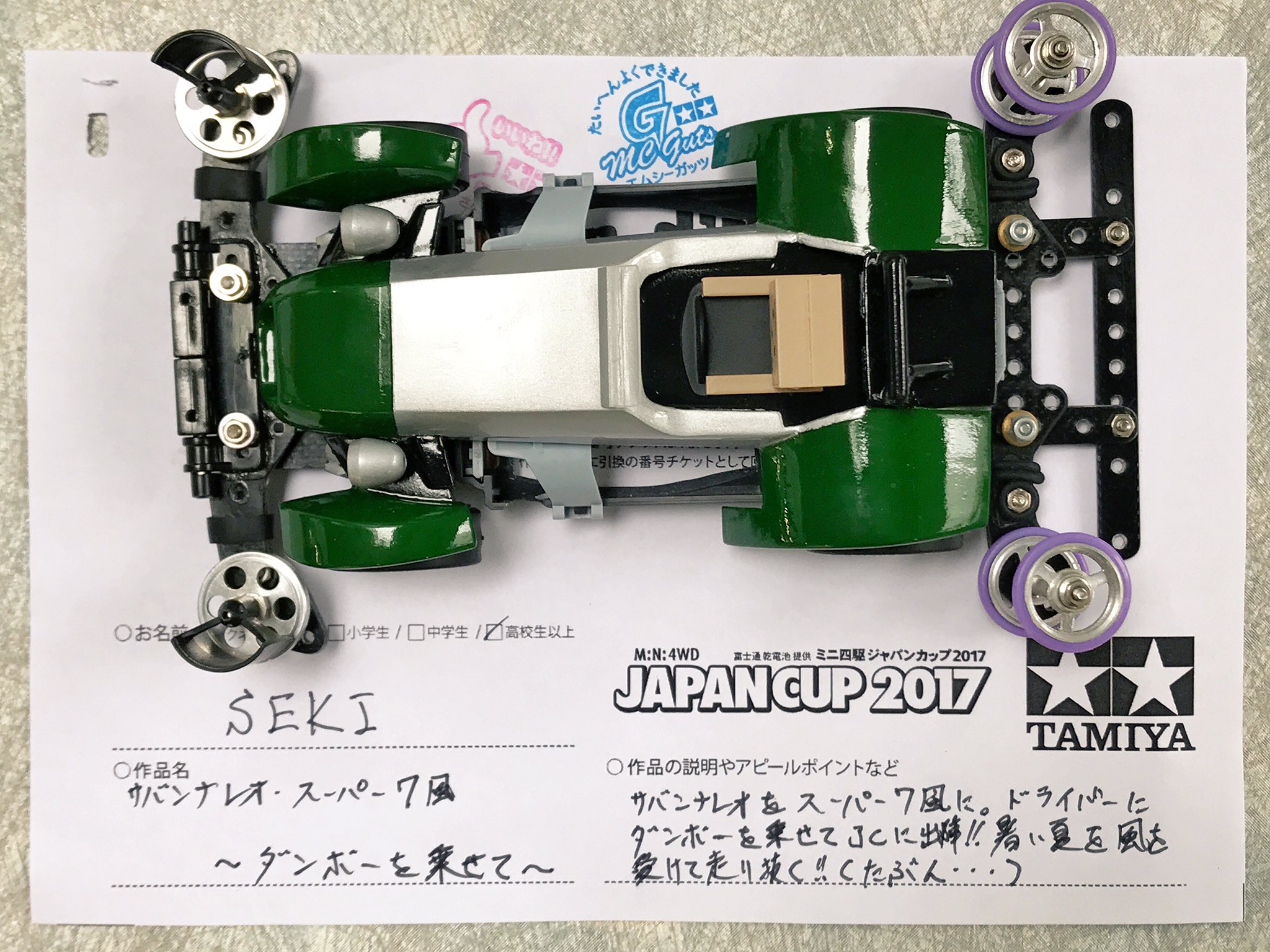 ミニ四駆【タミヤ公式】🚗🏁 on X: 